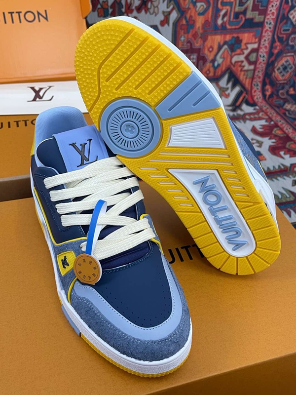 ルイヴィトン靴角部分ディテール